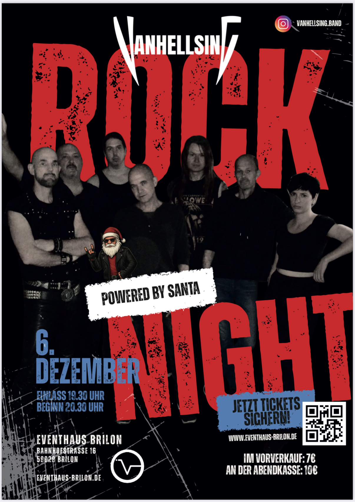 Rock Night by Santa